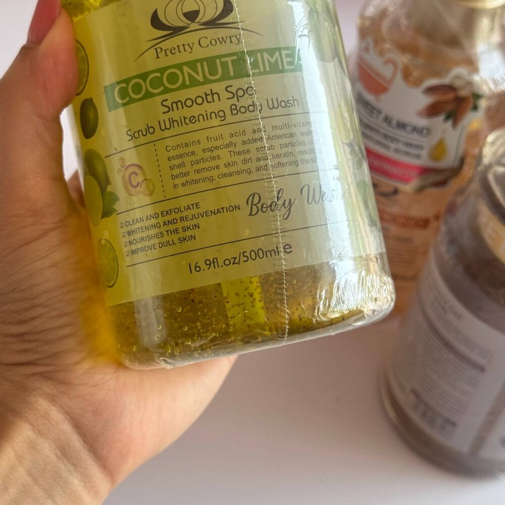 شامپو بدن اسکراب دار میوه ای - Image 4